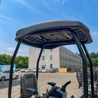 Miniexcavadora con Techo Solar, Excavadora Compacta de Marca con Motor Diésel de Alto Rendimiento, Precio Más Bajo de Fábrica