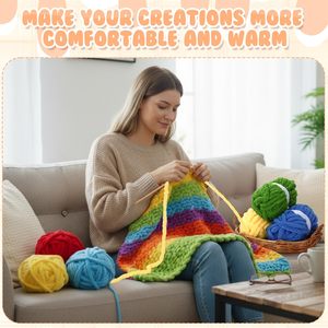Wholesale Verified Thick Soft Arm Hand Knitting Super Chunky Chenille <b>Yarn</b> 2cm for Blankets - Product Image 4
