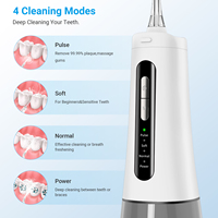 Slim Mini-Zahnbefeuchter Wasser Zahnbürste Zahnstoßflosser Dental elektrische Wasserflosserorale Zahnbefeuchter