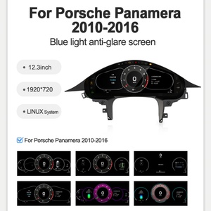 ชุดอัพเกรดหน้าจอ LCD สำหรับรถยนต์ Porsche Panamera 970 ปี 2010-2016 ระบบ Linux พร้อมจอแสดงผลแบบ Virtual Cockpit และมาตรวัดความเร็ว - Product Image 2