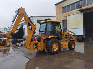 Retroexcavadora Caterpillar 420F usada con motor central Shanghai usada para excavadora retro Cat 416 a la venta - Product Image 2