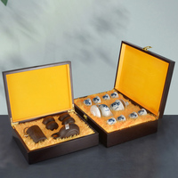 Boîte rectangulaire en bois de luxe faite à la main par WanuoCraft, en pin, paulownia, MDF, hêtre, érable, noyer, acacia, bambou, charnière en métal