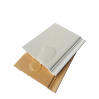 RUCCA Carreaux de plafond composites en bois PVC 3mm imperméables 120*10mm Panneaux composites en bois pour décoration intérieure WPC prix