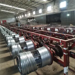 Low Price steel wire electro galvanizing production line