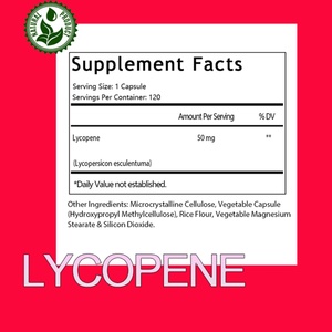 Extrait de tomate naturel, complément alimentaire, lycopène 120 capsules pour la peau, le cœur et le soutien immunitaire - Product Image 2