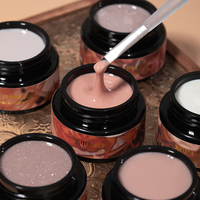 Miss Gooey 225g 500g 1kg Camouflage Gelée Acrylique Extension Gel Pas De Chaleur Solide Constructeur Ongles Gel De Construction Gel Dur