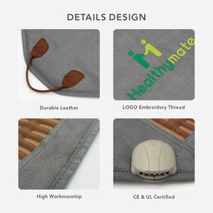 Healthymate Circuito Electrónico Tejido Profundo Thai Isqueez Fleece Imágenes Dawn Fraser Masajeador de Pies Colchón Almohadillas Cuerpo Rodilla Calor - Product Image 3