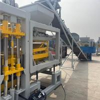 Machine à fabriquer des blocs QT4-15, machine à briques en béton automatique, ligne de production de blocs creux en béton, fournisseur d'équipements de pavage, usine chinoise