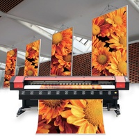 Impresora de Gran Formato XP600 I3200 de Rollo a Rollo para Pancartas, Vinilos y Adhesivos, Impresora Digital de Inyección de Tinta Eco Solvente