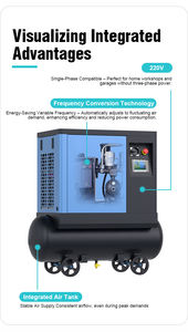 Kompresor udara sekrup fase tunggal WIFI bengkel otomotif sistem pembersih OEM mesin <span class=keywords><strong>Diesel</strong></span> AC Motor mesin <span class=keywords><strong>Diesel</strong></span> bekas - Product Image 6