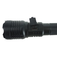 50W 4000LM magnétique haute puissance rechargeable en aluminium a mené la torche de lampe-torche