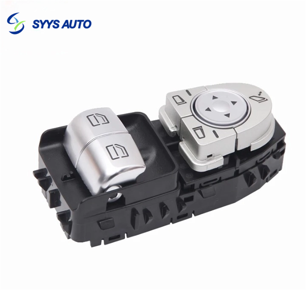 Bouton De Lève-vitre électrique Avant Gauche Pour Mercedes Classe C/E - Réf. NTY, Compatible W204, S204, W212, Etc.