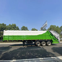 Müllverdichter-LKW-Herstellung Direkte Mülls ammel ausrüstung 45cbm Gebrauchtwagen motoren Müll verdichtung maschine