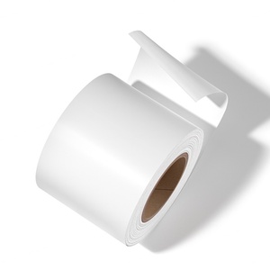 Customized Liner Less Private TOP Coating Blank Logo Supermarket Waterproof Shipping Logistics <b>Printing</b> <b>Paper</b> Stickers Rolls - Product Image 4