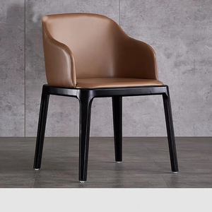 Leder-Wohnzimmerstühle auf Lager und Verfügbar für Einzelhandel, Restaurant, Café JP Moderne Massivholz-Esszimmerstühle - Product Image 2