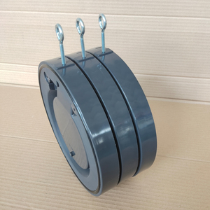 Échantillon gratuit Vente d'usine Prix bon marché Clapet anti-retour à <span class=keywords><strong>disque</strong></span> en PVC de type gaufrette 3 "à 12" pour vidange - Product Image 1