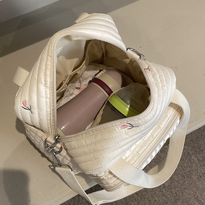 Bolsa de pañales de diseño de moda, bolsa multifunción para bebé, mamá, bolsa de viaje de maternidad, bolsa de almacenamiento acolchada para cochecito - Product Image 2