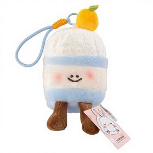 4-inch <b>Small</b> Bear Plush Toy Keychain Accessory 15cm for Bag <b>Ornament</b> Gift - Product Image 5