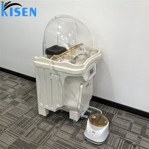 Kisen Salon Top Machine Head Spa Sink Hair Wash Basin Shampoo Bowl Japennes Treatment Mobile Bac with 2 Tanks - Product Image 6