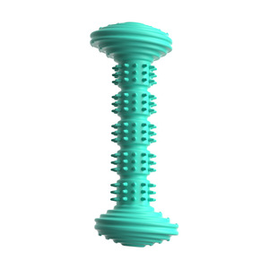 Jouet brosse à dents pour animaux de compagnie pour la dentition et l'entraînement, bâton à mâcher en TPR avec fonction de nettoyage des dents, fabriqué en caoutchouc durable - Product Image 4