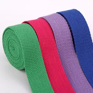 Wholesale Garment & Processing Accessories Poly-cotton Webbing Polycotton Nylon Webbing Strap 1.5mm Thickness Tape