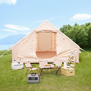 <b>Inflatable</b> Camping Tents with Hand Pump Foldable Portable Air Glamping Tents Easy Setup Waterproof & Windproof Outdoor Tent - Product Image 4