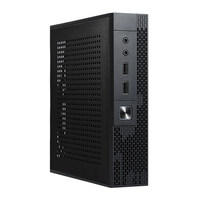 SKTC TX02 Mini Case, Chasis ITX Delgado, Silencioso, para Control Industrial, PC Portátil, Montaje Trasero de Media Altura, Torre Completa de Acero