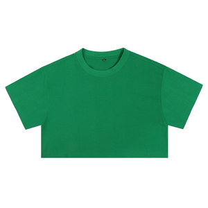 Camiseta recortada ligera de estilo veraniego sin esfuerzo para uso diario - Product Image 1