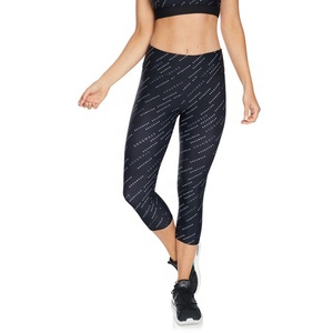 Custom Woman High Waist Fitness Capri Legging Yoga Wear Long Sleeve Pants Leggings Yoga Gym Tights - Product Image 2