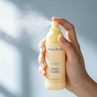 Flacon pulvérisateur de parfum pour le corps 100ml 120ml 150ml, flacons de parfum pour cheveux, flacons de brume tonifiante pour le visage en forme de capsule à bords arrondis