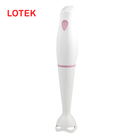 Mixeur plongeant portable pour cuisine, boîtier en plastique sans BPA, capacité de 600 ml, 2 lames électriques