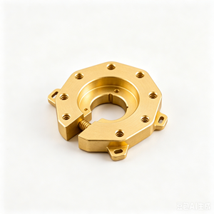 หน้าแปลนยึดแบบแยกชนิด C สำหรับงานกลึง CNC แบบกำหนดเองของ OEM ทำจากทองเหลือง พร้อมระบบล็อค สำหรับงานกลึง งานกัด และงานติดตั้งที่ต้องการความแม่นยำสูง พร้อมเกลียว - Product Image 3