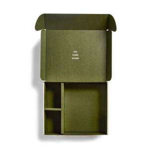 Boîte en carton ondulé écologique Bee, pliable et plate pour l'expédition, solutions d'envoi durables pour la logistique des boutiques en ligne - Product Image 6