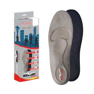 Prezzo di fascia alta Top Quality 3D Plus soletta plantare In Memory Foam anatomica In morbida microfibra traspirante - Product Image 3