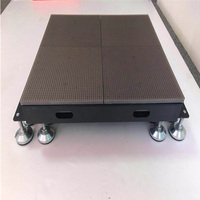 Armoire de location de canevas, écran de scène numérique en couleur, pour l'intérieur, P3.91 p4.81 LED pour piste de danse