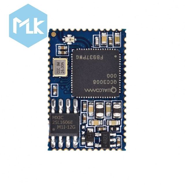 MLK  SJR-BTM308-C QCC3008 APTX-LL I2S IIS Qualcomm for Audio Module TWS Blue