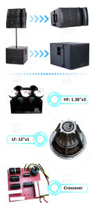 HOT SALE Active Sound <span class=keywords><strong>System</strong></span> VRX932 für kleine 12-Zoll-Line-<span class=keywords><strong>Array</strong></span>-Lautsprecher mit aktivem oder passivem Power-Lautsprecher - Product Image 5