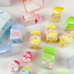 Gomme à effacer créative pour enfants en forme de carton de lait, sans poussière, fournitures scolaires promotionnelles, parfaites pour les étudiants - Product Image 4