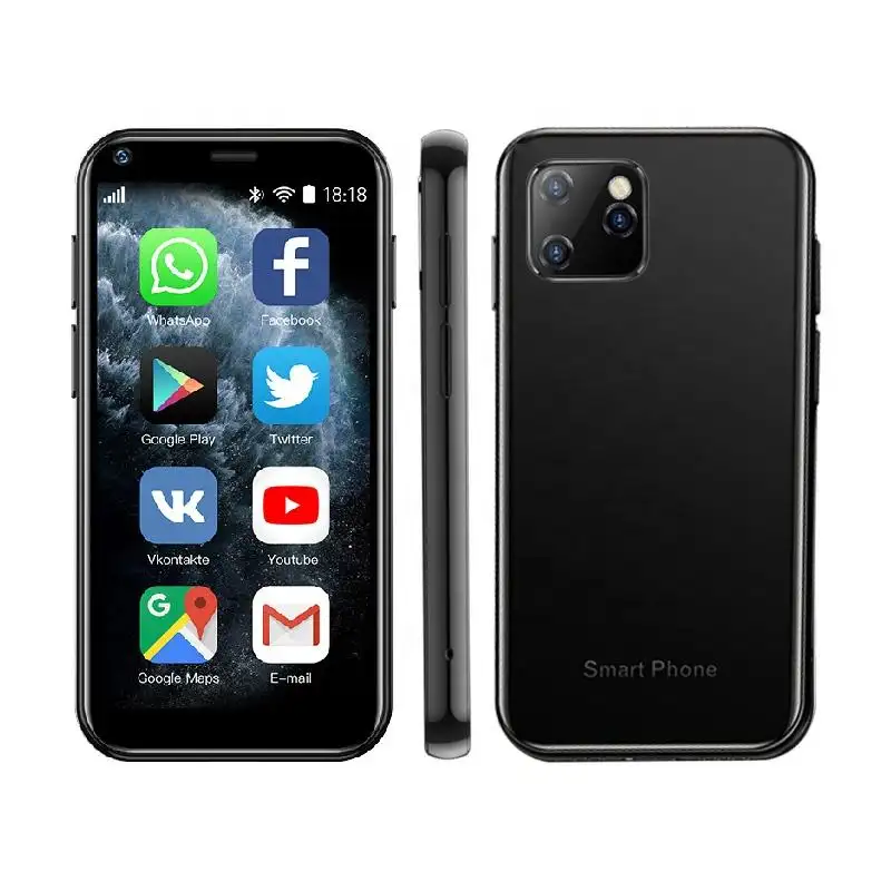 Mini Smartphone Kind Telefoon Soja Xs11 Kleinste Mobiele Telefoon 2.5 Inch Android Kleine Telefoon Quad Core 1G + 8G