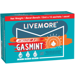 Alginate Liquide en Sachet, 15 Sachets, Menthe Poivrée, Quotidien, Pour Adultes, Personnes Âgées, Végétariens, Bien-être Gastrique - Product Image 1