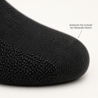 Chaussettes de randonnée en laine mérinos sur mesure, sans couture, mi-mollet, rembourrées et amorties, pour l'alpinisme et le trekking