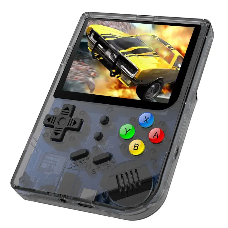 Console de jeux vidéo rétro classique 3000 en 1, couleur noire, 16 go, 3 pouces, RG 300, Mini Console portable RG300