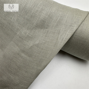 Tissu en <span class=keywords><strong>lin</strong></span> pur rayé Mindun printemps-été, vente en gros de tissu en <span class=keywords><strong>lin</strong></span> pur - Product Image 5