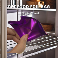 Pochette debout étanche à l'humidité personnalisée feuille d'aluminium sac de nourriture pour chien PE & BOPP plastique congélateur stockage bébé nourriture croustilles
