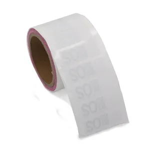 Free sample 860-960MHz Washable Woven Fabric RFID UHF Laundry Label Tags for Clothing Laundry