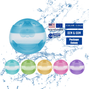 Giocattolo estivo facile riempimento rapido autosigillante in Silicone <span class=keywords><strong>palloncini</strong></span> d'acqua riutilizzabili per personalizzare i balloni d'acqua riutilizzabili - Product Image 1