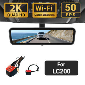Sinjet per LC200 Telecamera Posteriore Digitale Streaming 2K con Wi-Fi Separato, DashCam a Specchio H10 Pro con Schermo Intero da 9,2 Pollici - Product Image 1