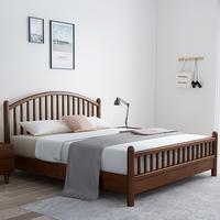 Hochwertige JY-B090 Full Size Massivholz Bett rahmen Kopfteil King Queen Size Plattform Bett Lamellen stütze Einfache Montage Lagerung