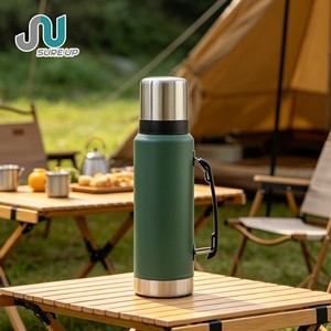 Logo personalizzato 2000ml di grande capacità bottiglia isolante 304 <span class=keywords><strong>acciaio</strong></span> inossidabile per uso domestico esterno acqua Thermos per il campeggio - Product Image 1