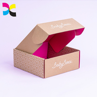 Kunden spezifischer Karton und Verpackungs druck Wellpappen-Versand papier boxen zum Verpacken